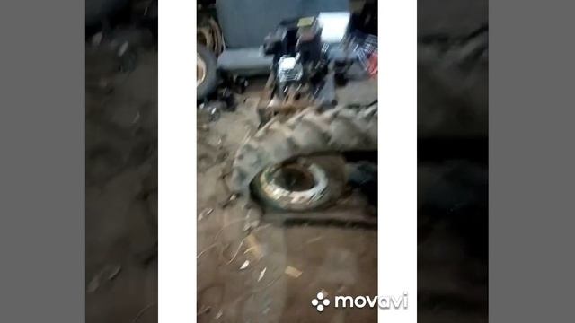 Бортоповоротный мини трактор из хлама за 10 вечеров смотреть онлайн