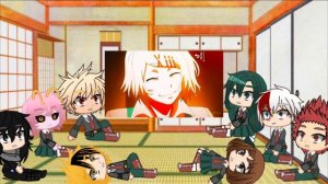 BNHA react to deku as Juuzou/mha x Tokyo ghoul first video /lazy and mistake part 1/2