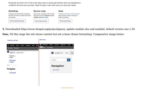 Drupal: Why bootstrap sub-theme with sass starterkit is not working? смотреть онлайн