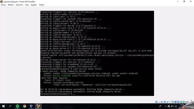 Ubuntu Server Apache2 PHP ve MySQL Kurulum смотреть онлайн