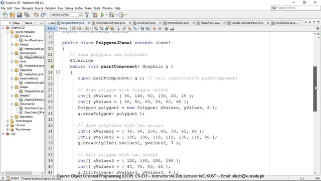 Lecture 22-V3 - Java Desktop Applications - Basic GUI Components смотреть онлайн