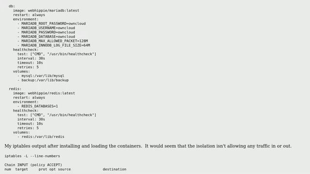 Host port not being forwarded to docker container by docker and/or docker-compose смотреть онлайн