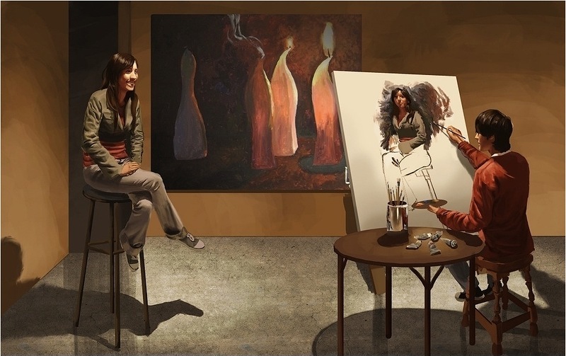 А художник берёт краски ...гр Краски Песня просто Класс !!!!! смотреть онлайн