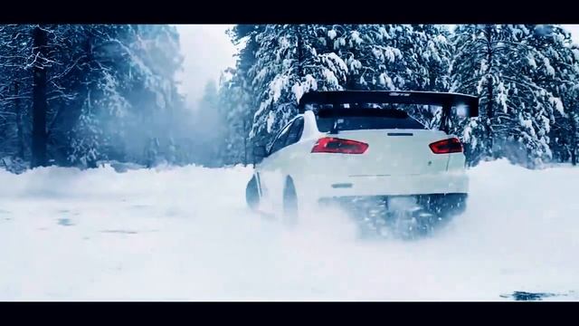 ДРИФТ ЗИМОЙ НА MITSUBISHI LANCER X\ ДРИФТ ПОД МУЗЫКУ\КРАСИВАЯ ДЕМОНСТРАЦИЯ МАШИНЫ\ смотреть онлайн