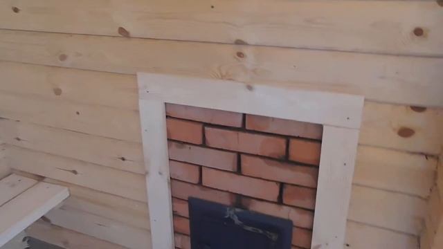 Баня 4х3.5м под ключ (Три отделения ) смотреть онлайн