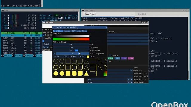 khkFramework raylib wip2 (Dear ImGui implementation) смотреть онлайн