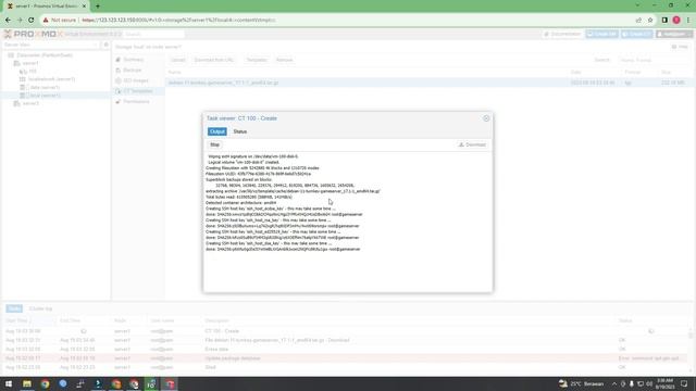How To Installing Game server Turnkey Linux on Proxmox смотреть онлайн