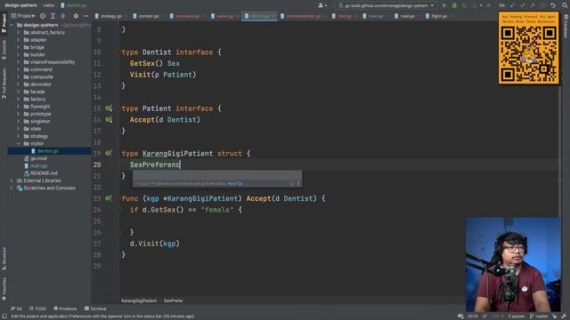 Design Pattern: Visitor Pattern (Bahasa Indonesia) | CodingClass S1 ⦁ E11 смотреть онлайн