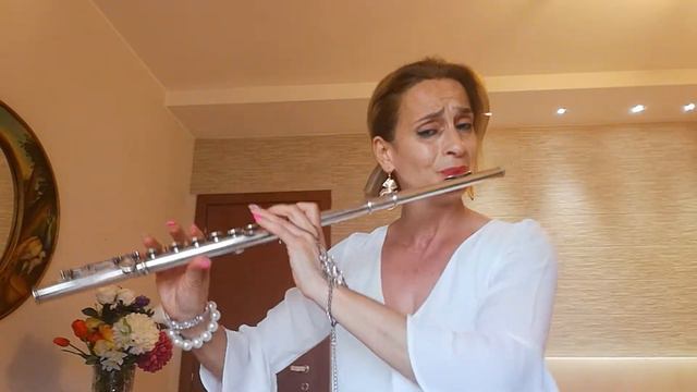Ave Maria Schubert flute Cinzia Iannetta 💐🌹 смотреть онлайн