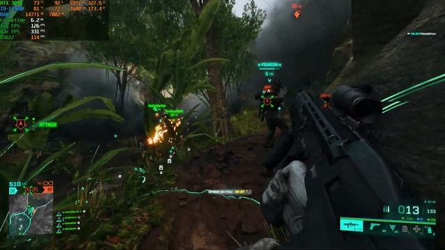 Battlefield 2042 Graphics RUSH Mode Valparaiso Map | NVIDIA RTX 3090 24GB | 1440P DLSS ON RTX OFF смотреть онлайн