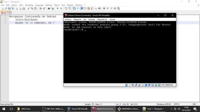14 - Recuperar Contraseña [Debian 9 - GNU/Linux] смотреть онлайн