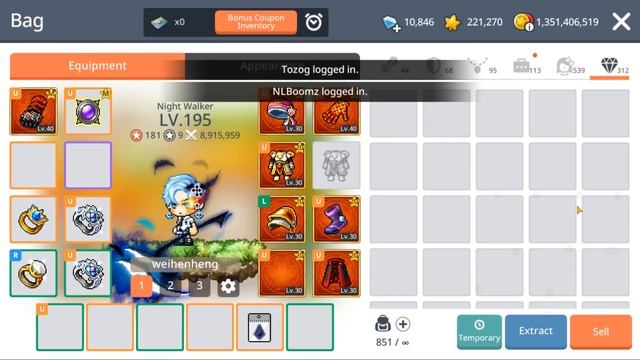 [Maplestory M - Lv. 195 Nightwalker] NECRO ATTEMPT #22 & #23 + MYTHIC FUSIONS смотреть онлайн