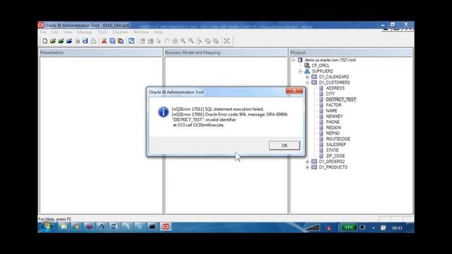 OBIEE 12C Tutorial Part 05 Physical Layer Part 02 смотреть онлайн