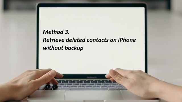 [3 Ways] How to Retrieve Deleted Contacts on iPhone 2023 | iOS 15/16 Supported! смотреть онлайн