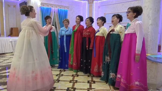 Корейская песня "Кохяный Пом" a capella. Репетиция. Двухголосие смотреть онлайн