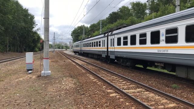 ЭД4М-0467 отправляется со станции Дегунино(D1) смотреть онлайн