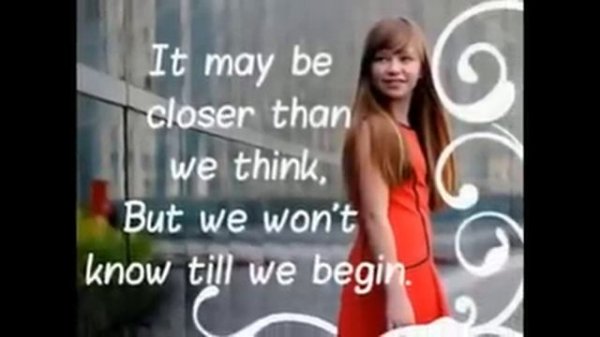 Connie Talbot - Building Bridges (lyrics)