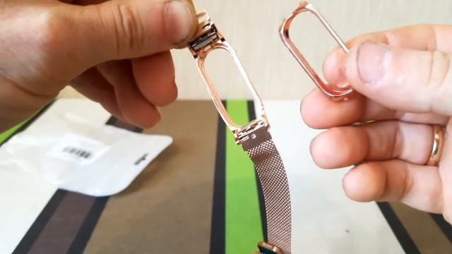 Браслет миланская петля Mi Band 2 --Milanese Stainless Steel Strap for Xiaomi Miband 2 смотреть онлайн