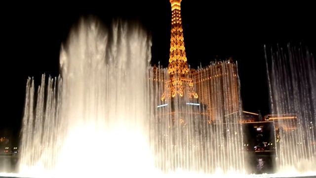 Фонтан в Белладжио ( Лас Вегас, 28.09.2013) смотреть онлайн