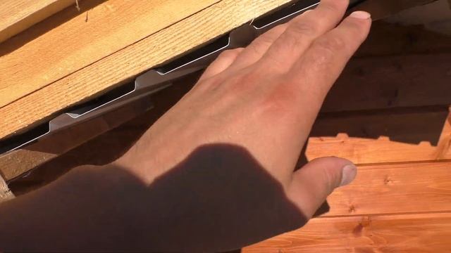 Подшивка выносов кровли металлом (профлист) смотреть онлайн