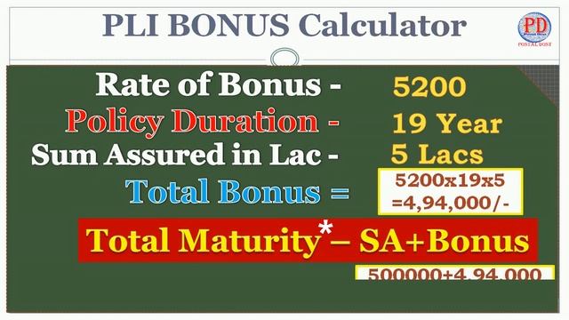 PLI Bonus rate 2022 |Dak Jeevan Bima| PLI Best Plan | PLI Maturity calculator| Postal life insuranc смотреть онлайн