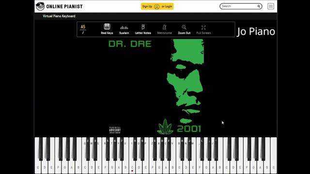 Still D.R.E. - Dr. Dre featuring Snoop Dogg [Piano Tutorial] Very Easy to play смотреть онлайн