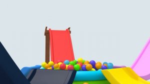 Learn colors with MINIPANG | 🌈Color Balls Collection1 | MINIPANG TV 3D Play