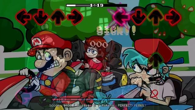 ВСЁ О МОДЕ "Mario's Madness" // friday night funkin смотреть онлайн