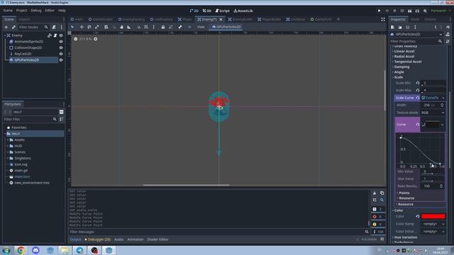 Godot 4. Простенький Particles при смерти юнита смотреть онлайн