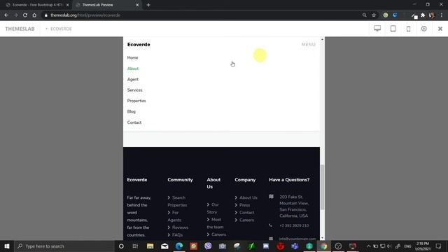 Ecoverde : Free Bootstrap 4 HTML5 Real Estate Website Template смотреть онлайн