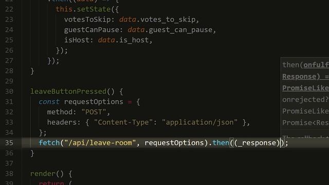 Django & React Tutorial #10 - Django Sessions and Leaving Rooms смотреть онлайн