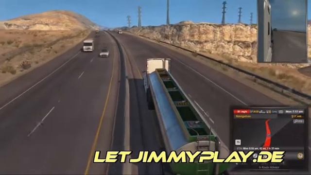 American Truck Simulator / ATS: Hoover Dam in Arizona / Nevada смотреть онлайн