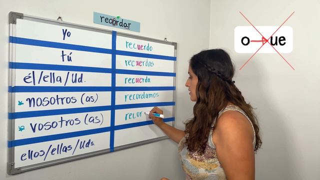 Stem changing verbs in Spanish (o--ue) . - FREE PDF Handout!!! - смотреть онлайн