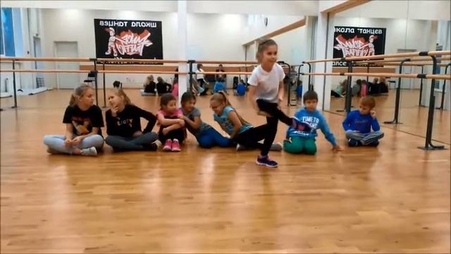 Тренировка по Хип хопу для детей, урок для начинающих смотреть онлайн