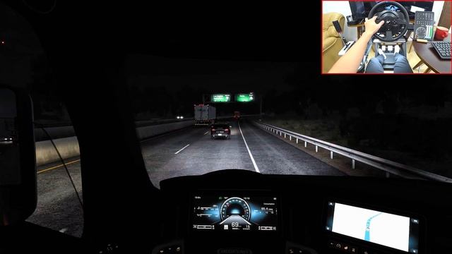 85T Heavy Truck Chassis Transport | ATS - Car Game Play with Thrustmaster Wheel смотреть онлайн