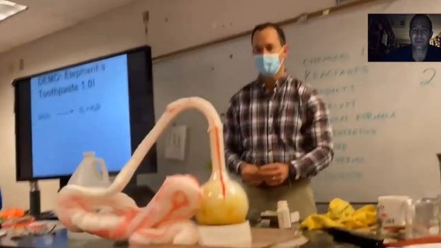Science Teacher Reacts to Mark Rober's World's Tallest Elephant's Toothpaste Video. смотреть онлайн