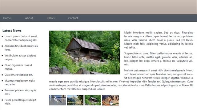 Likno Web Tabs Builder - Demo 12 смотреть онлайн