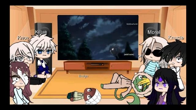 Extermination Team React To Gon Vs Pitou(hxh/hunterxhunter)Gcrv