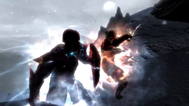 Skyrim Battles - Lord Woodborne vs The Ebony Warrior [Legendary Settings] смотреть онлайн