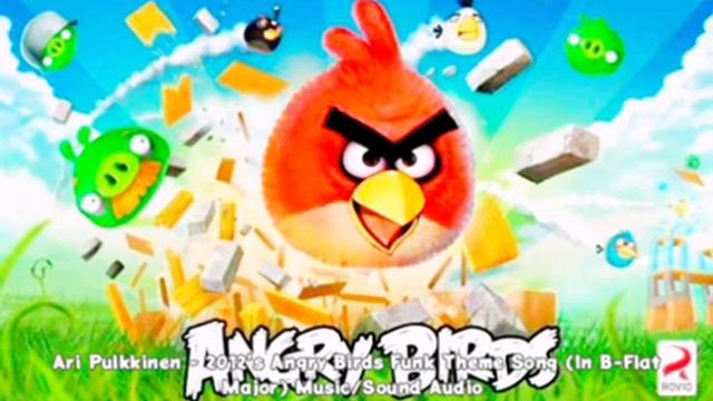 Ari Pulkkinen - 2012's Angry Birds Funk Theme Song (In B-Flat Major) Music/Sound Audio смотреть онлайн