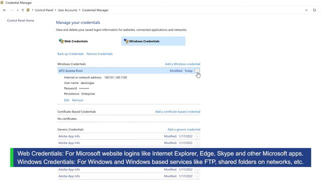 How to View Saved Passwords on Windows 10 - Find and Change Stored Passwords for Websites on Window смотреть онлайн