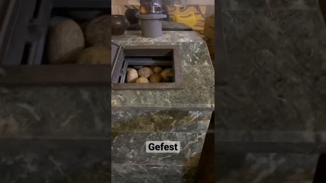 Банная печь #gefest бахает как надо! #жара #баня #гефест #технолит #закрытаякаменка #дрова смотреть онлайн
