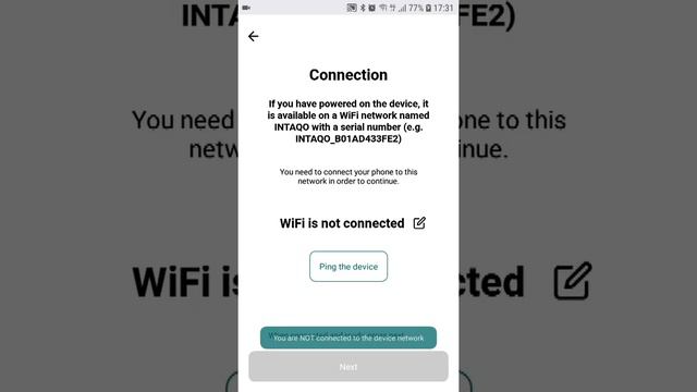 INTAQO Mobile application setup смотреть онлайн
