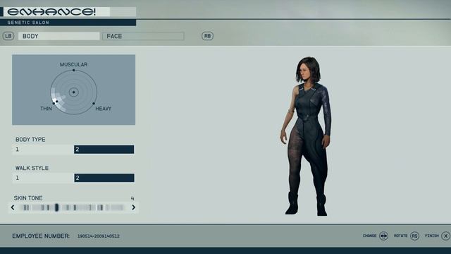 Starfield character creation the cutest girl with amazing outfits смотреть онлайн