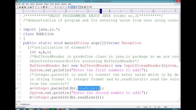 Addition Of Two Numbers in Java Through User Input смотреть онлайн