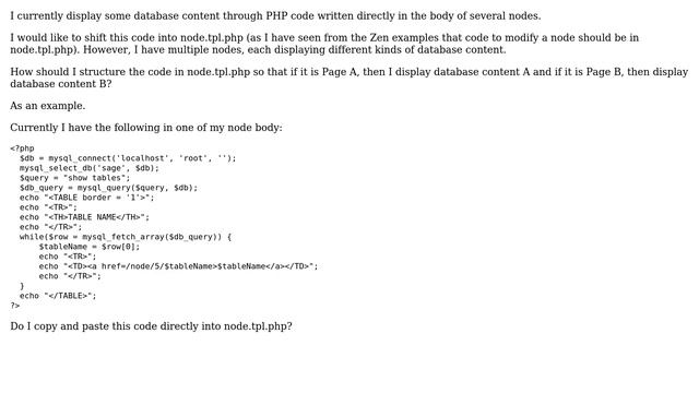 Drupal: How to get node.tpl.php to display different content for different nodes? (2 Solutions!!) смотреть онлайн