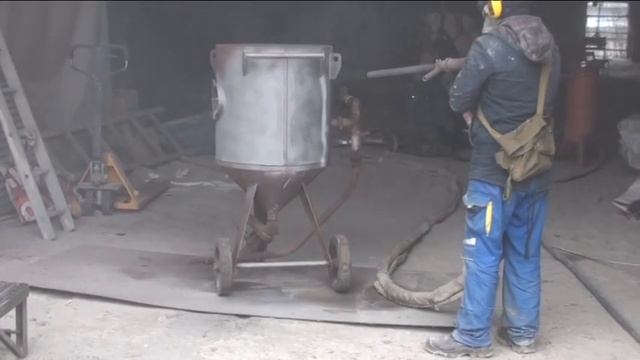 Газодинамическое цинкование, пробуем цинковать смотреть онлайн