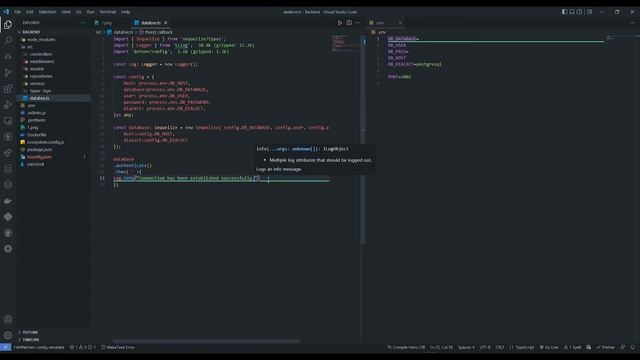 Une meilleure structure pour NodeJS & Express REST API avec Typescript #1 смотреть онлайн