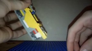 Как сделать лего жёлтый джип