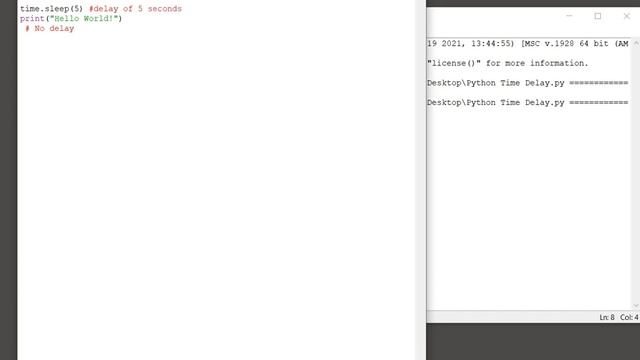 Python sleep - Introduce delays in your code⌛ смотреть онлайн